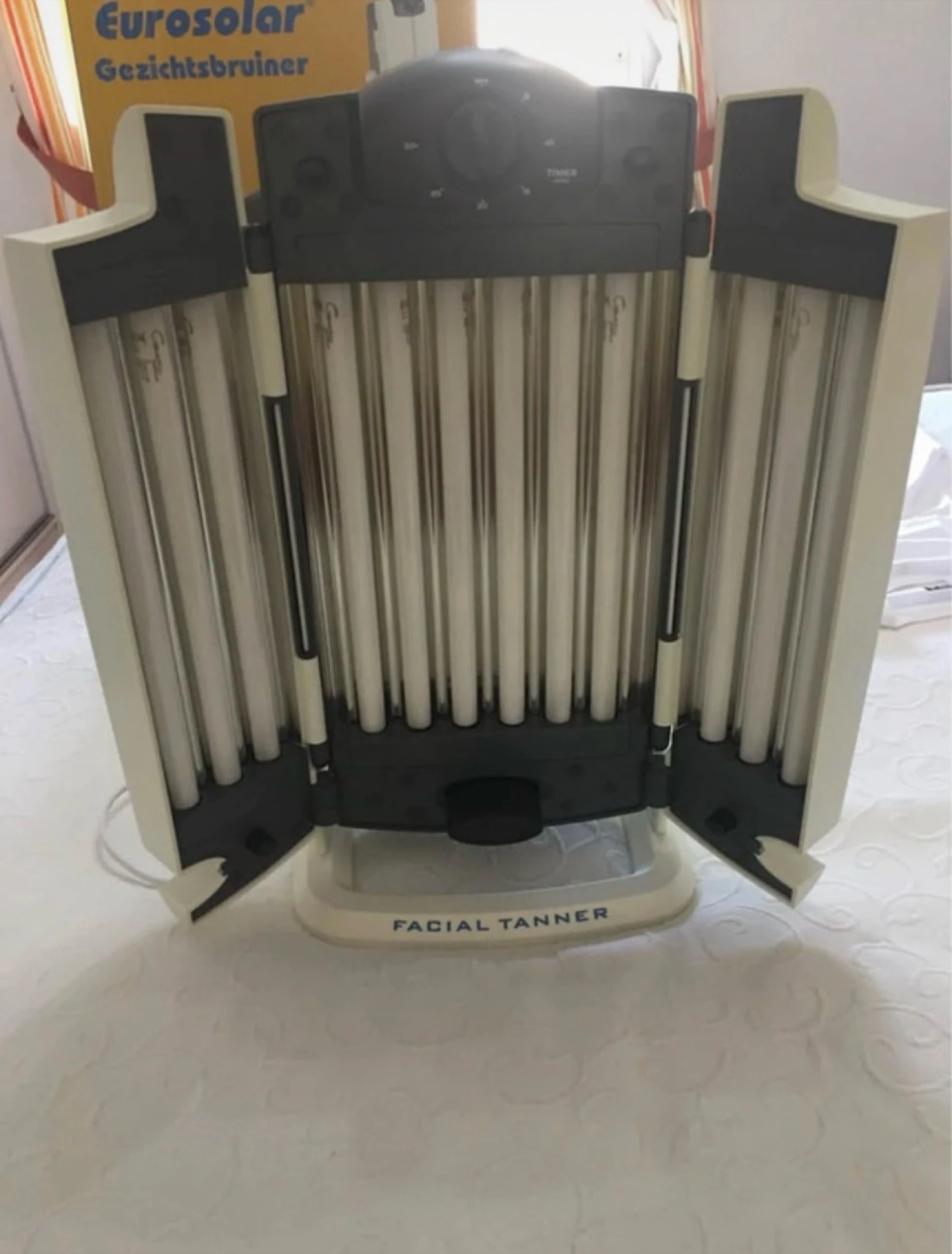 Rayos uva facial 